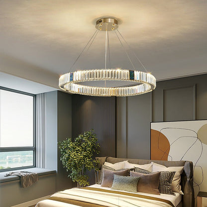 Light Luxury Crystal Chandelier – Postmodern Stainless Steel - CADECORSA