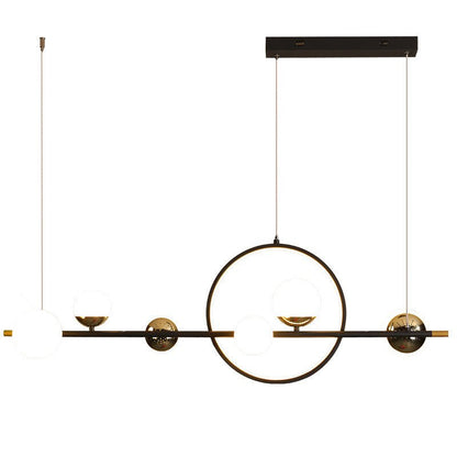 Nordic Creative Long Chandelier – Modern Restaurant Light - CADECORSA